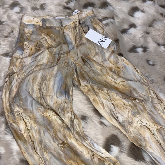 𝗡𝗪𝗧 𝗭𝗮𝗿𝗮 • Straight Leg Tie-Dye Pants - Picture 16 of 16
